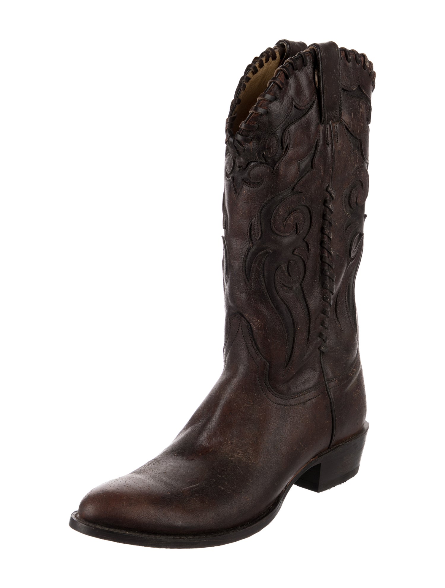 Stetson Leather Western Boots w/ Tags