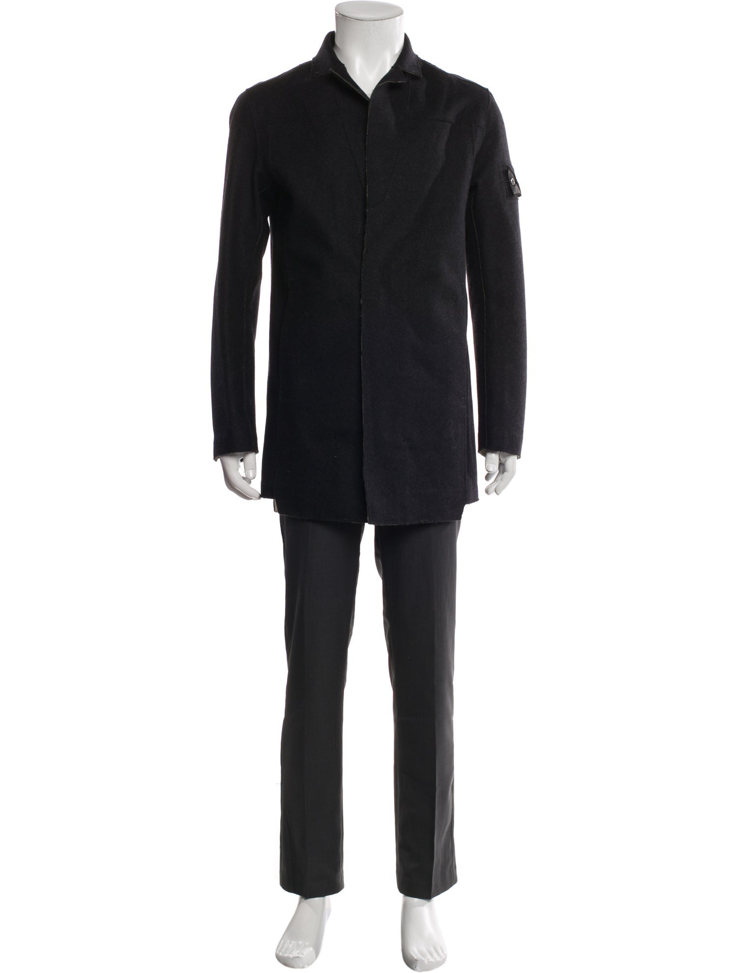 Stone Island Shadow Project Wool Overcoat