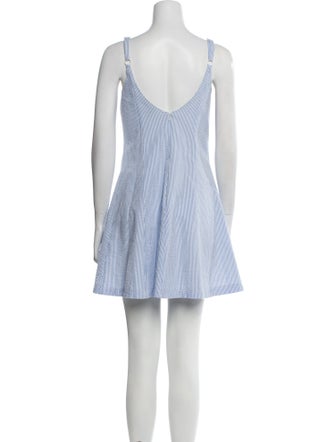 STAUD x Solid + Striped Striped Mini Dress