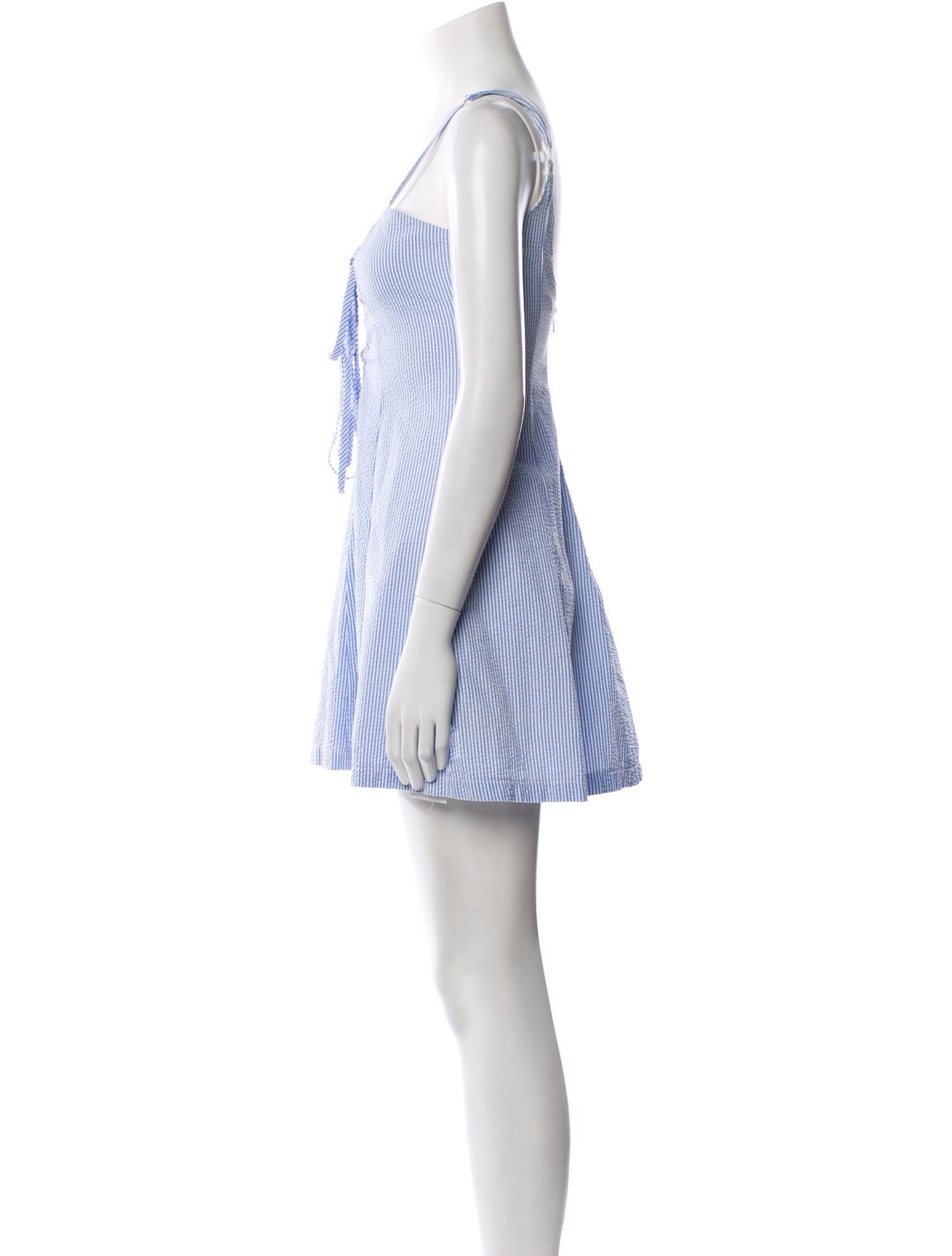 STAUD x Solid + Striped Striped Mini Dress