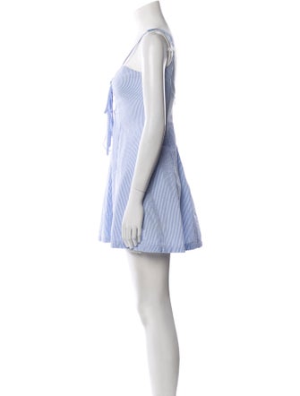 STAUD x Solid + Striped Striped Mini Dress