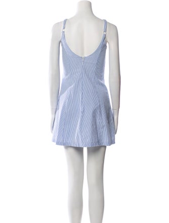 STAUD x Solid + Striped Striped Mini Dress