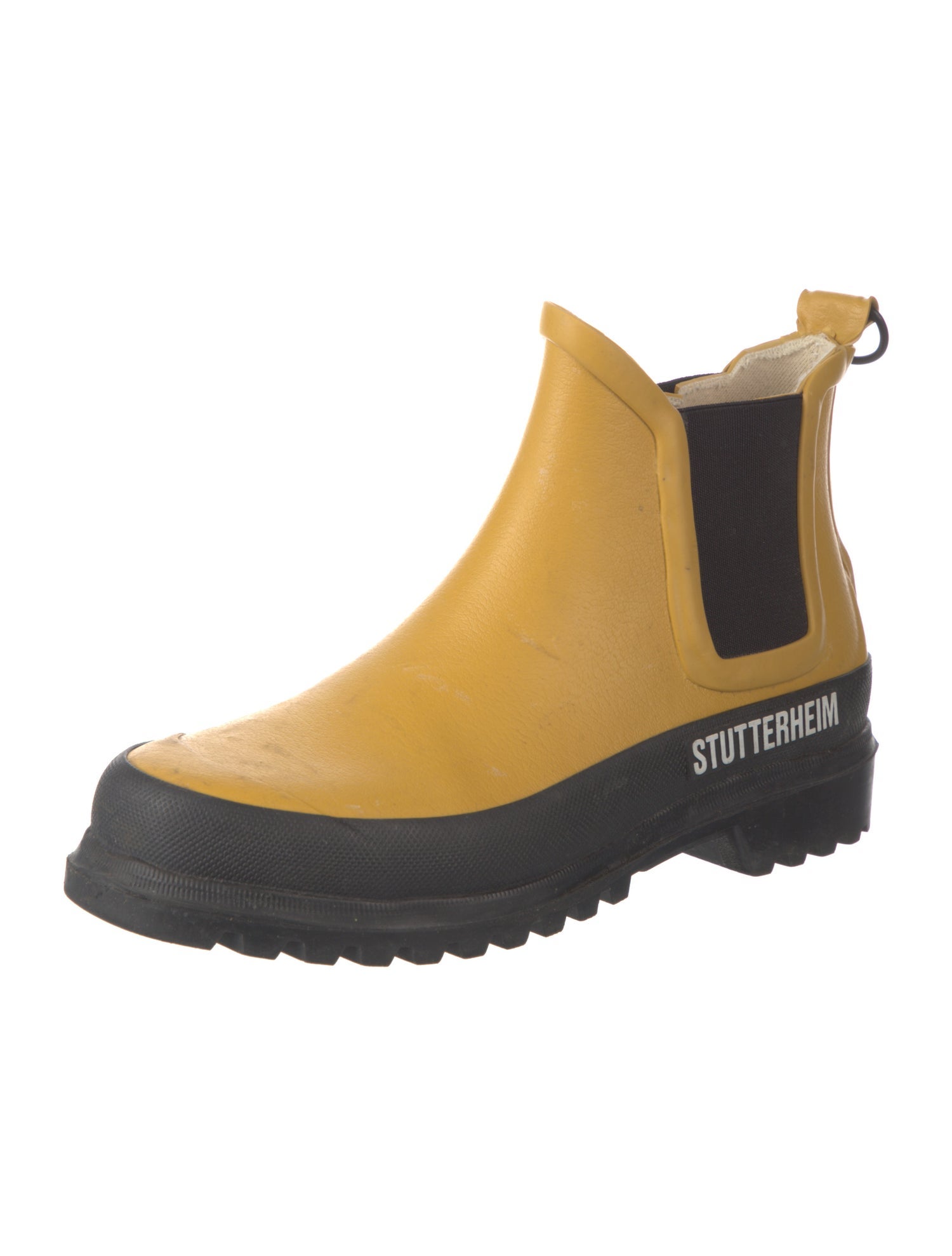 Stutterheim Rubber Colorblock Pattern Rain Boots