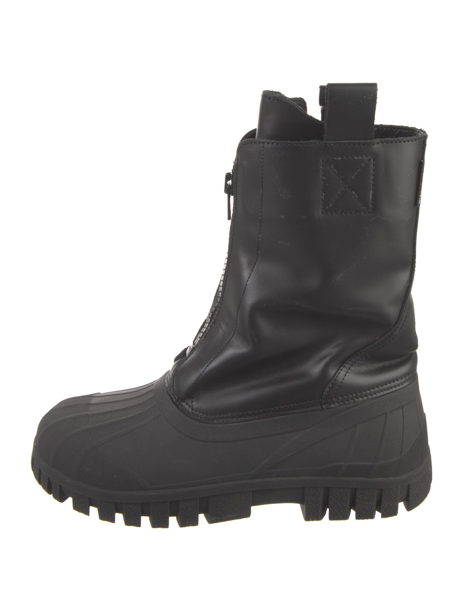 Stutterheim Leather Combat Boots