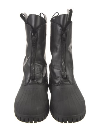 Stutterheim Leather Combat Boots