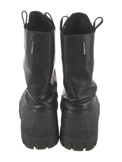 Stutterheim Leather Combat Boots