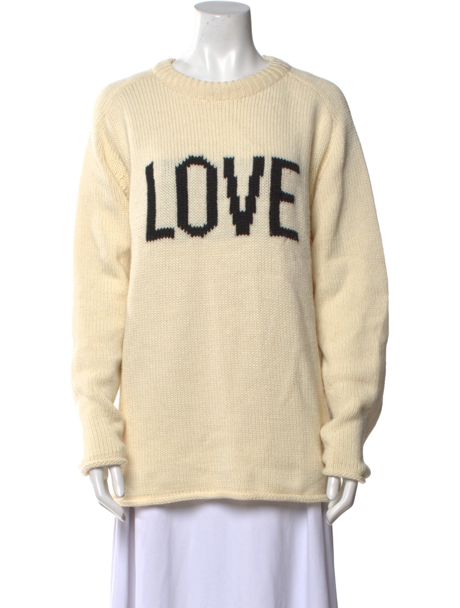 Stutterheim Merino Wool Graphic Print Sweater