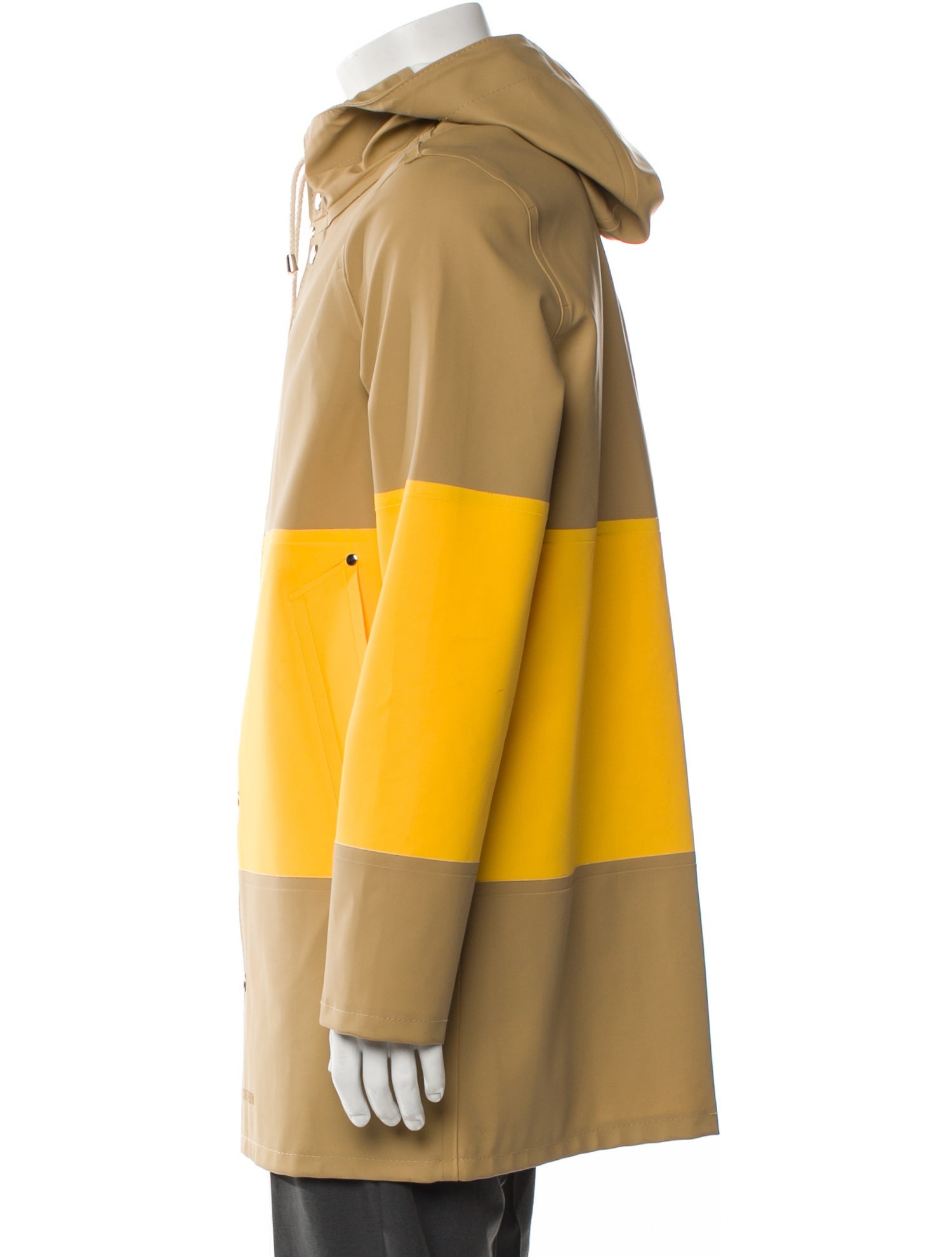 Stutterheim Colorblock Pattern Parka