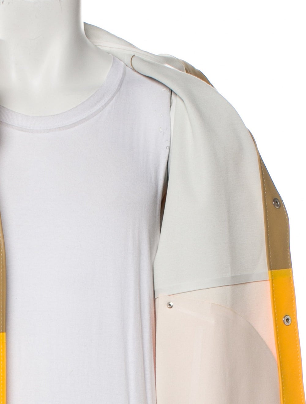 Stutterheim Parka Yellow Colorblock Pattern With … - image 4