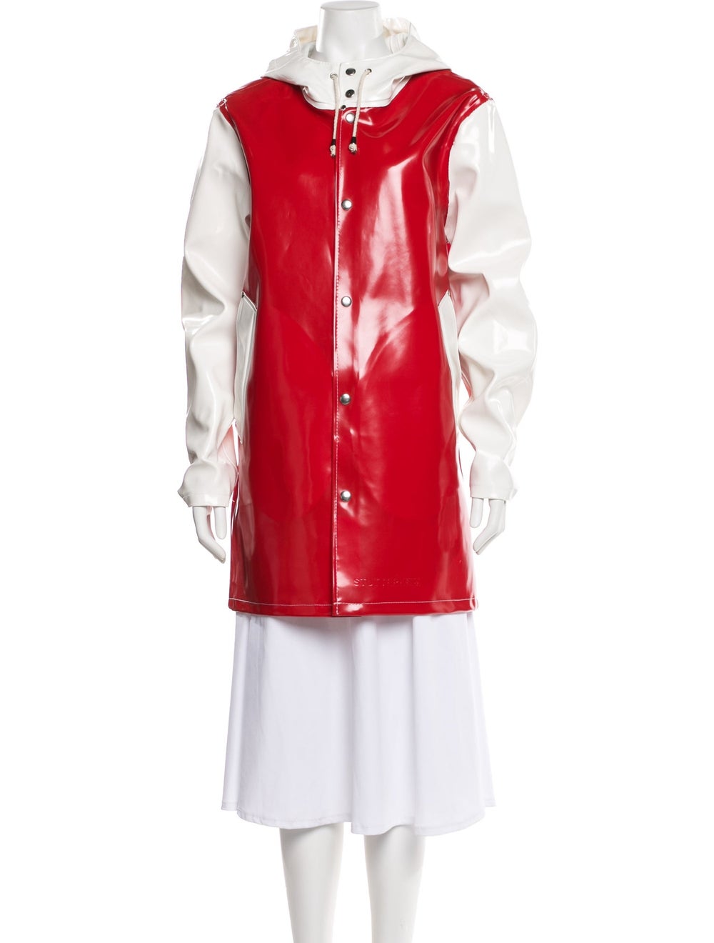 Stutterheim Colorblock Pattern Coat - image 1