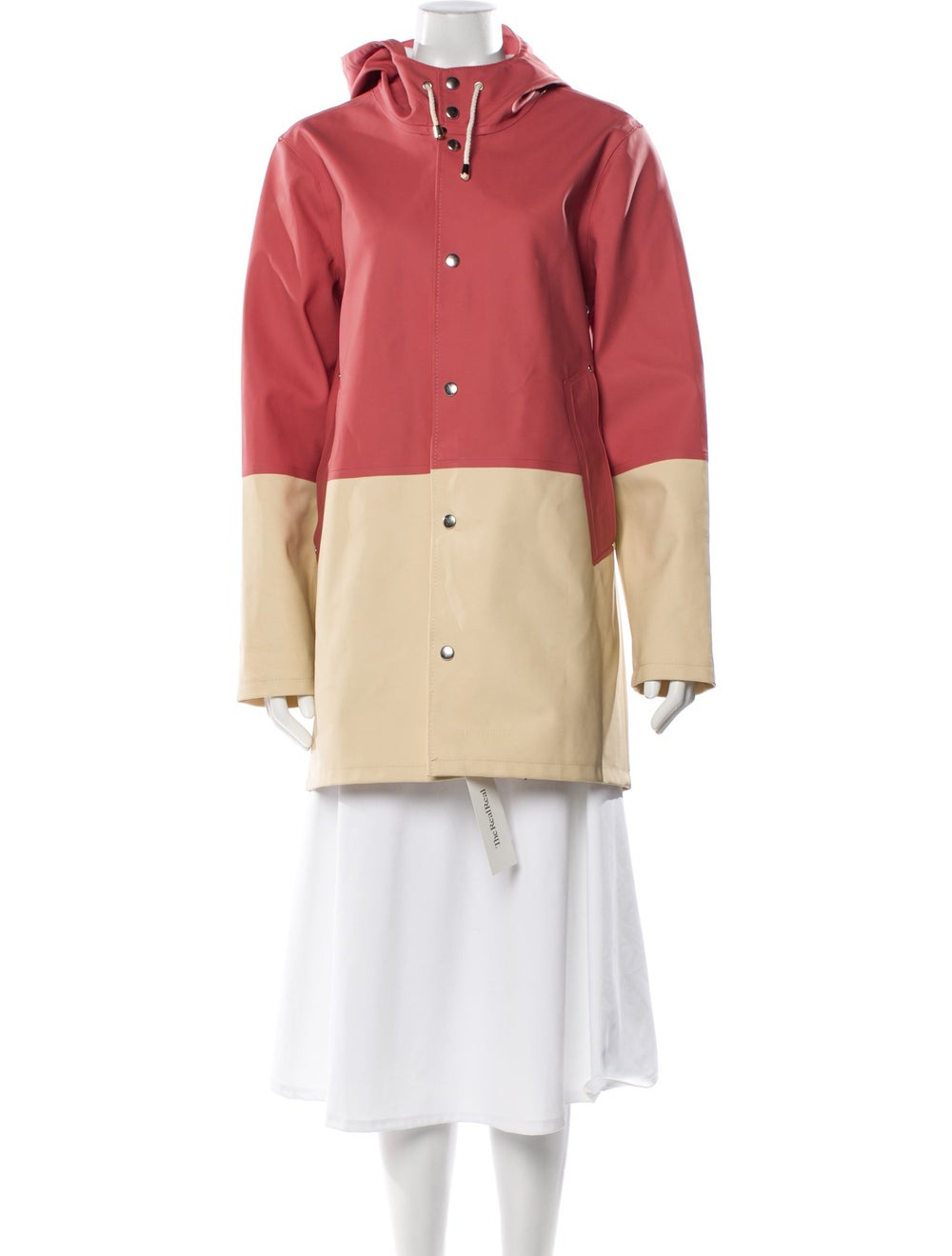 Stutterheim Colorblock Pattern Parka - image 1