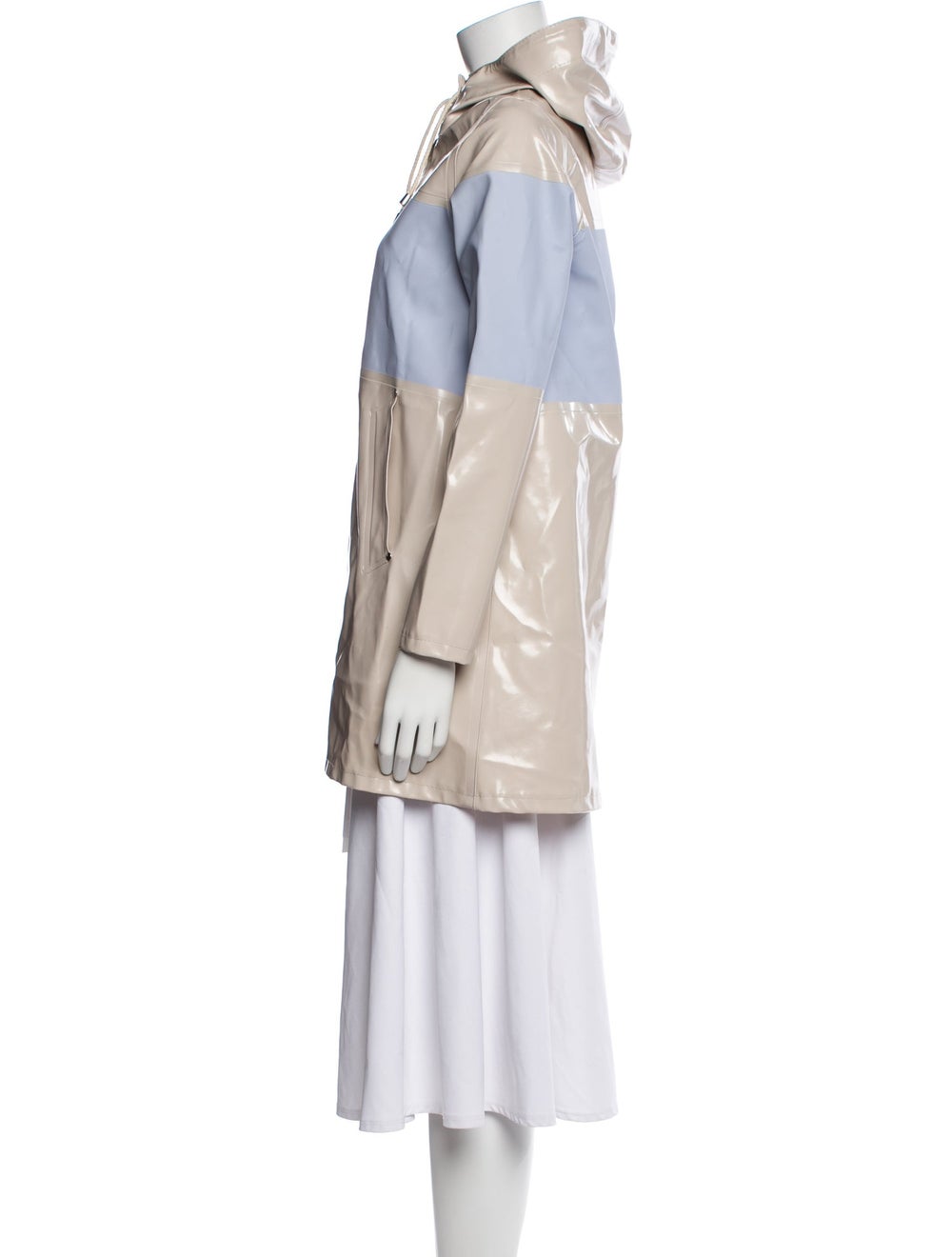 Stutterheim Colorblock Pattern Coat - image 2