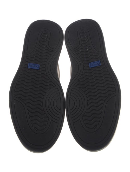 STAUD + Keds Leather Printed Sneakers