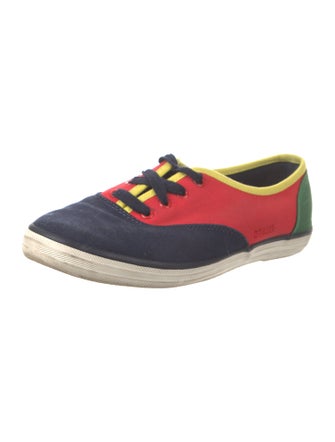 STAUD + Keds Canvas Colorblock Pattern Sneakers