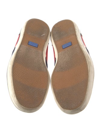 STAUD + Keds Canvas Colorblock Pattern Sneakers