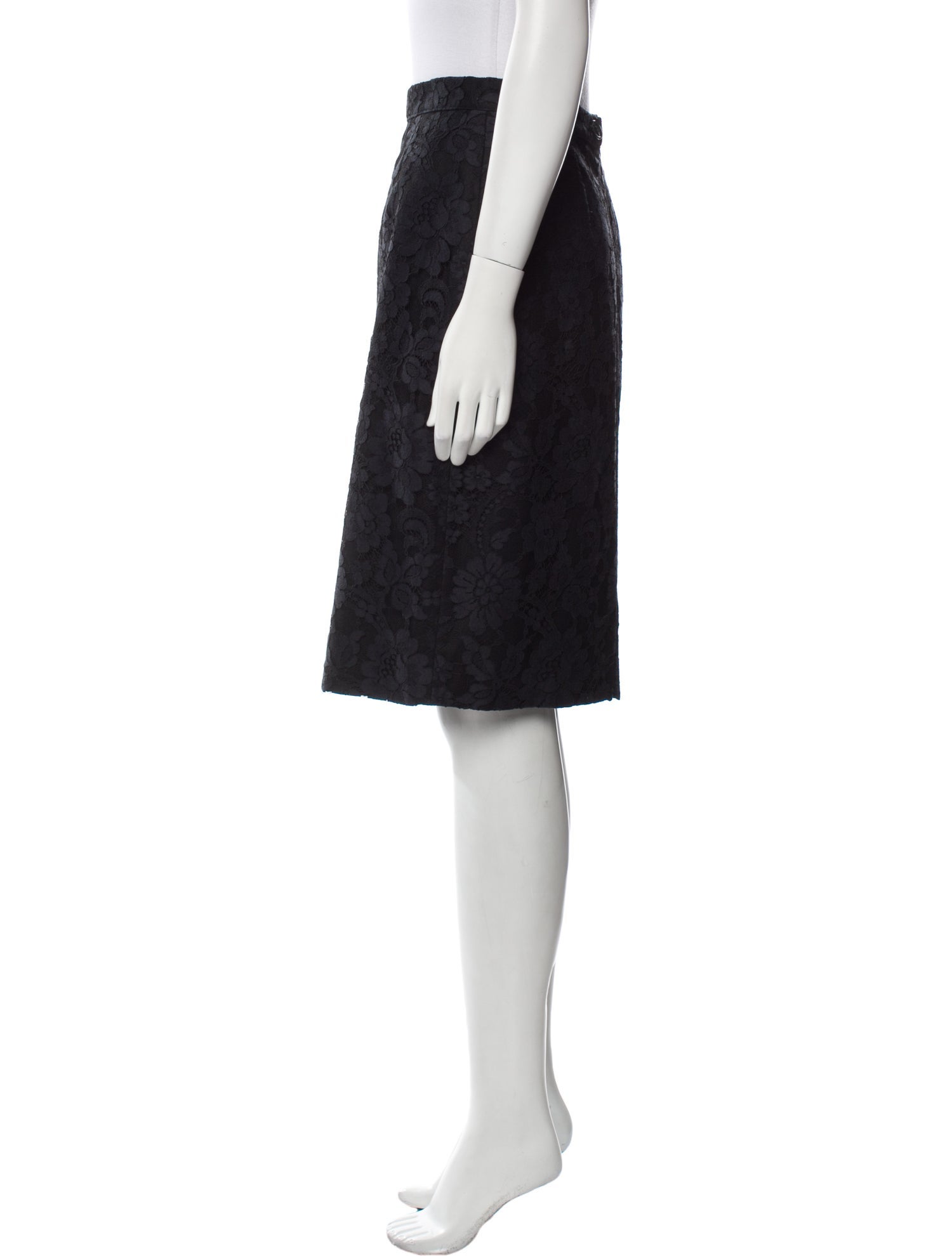 Studio 000.1 by Ferre Virgin Wool Knee-Length Skirt