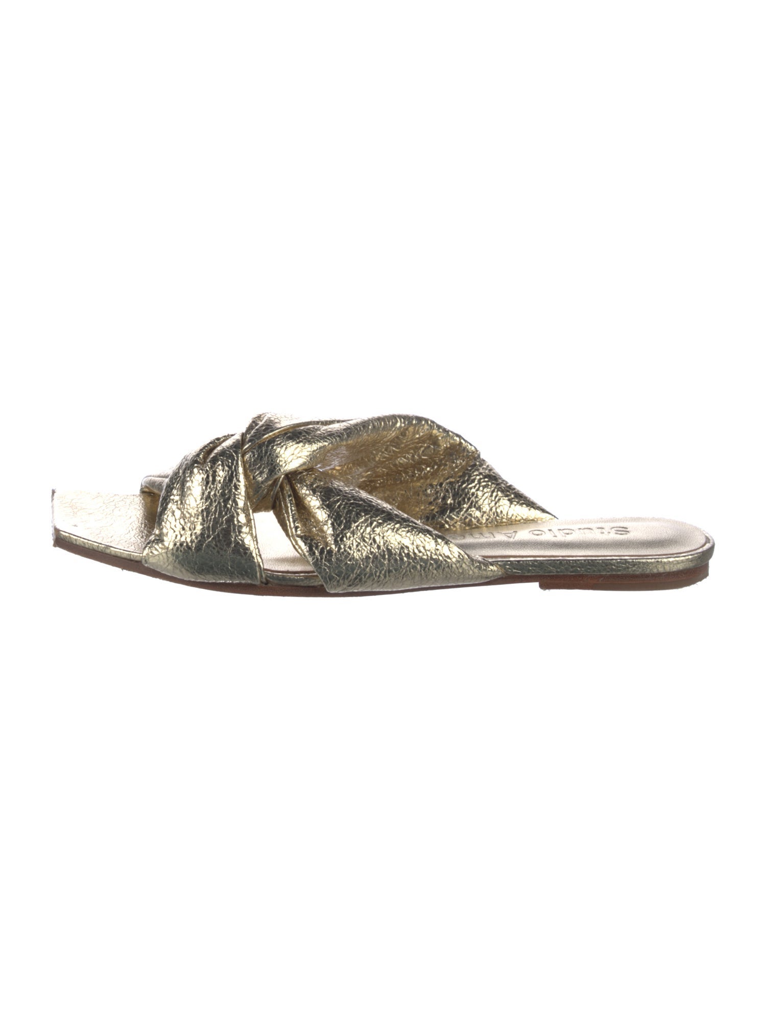 Studio Amelia Leather Slides