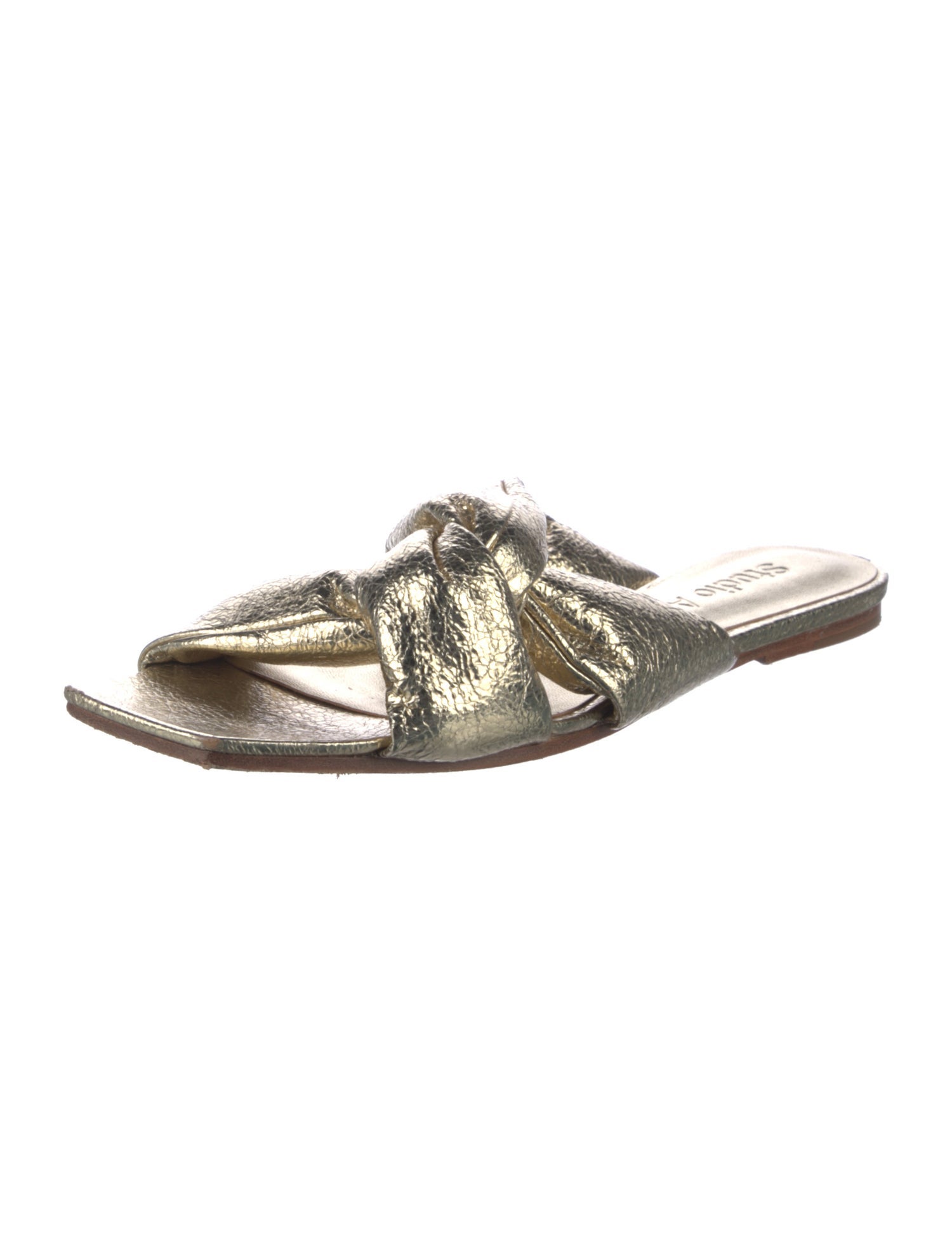 Studio Amelia Leather Slides