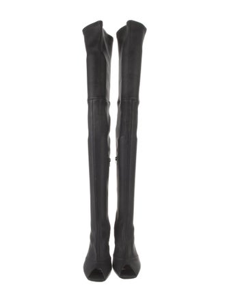 Studio Amelia Leather Sock Boots