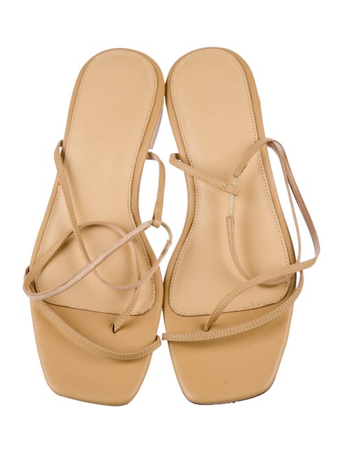 Studio Amelia Leather Slingback Sandals
