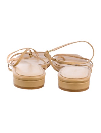 Studio Amelia Leather Slingback Sandals