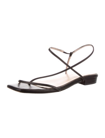 Studio Amelia Leather Slingback Sandals
