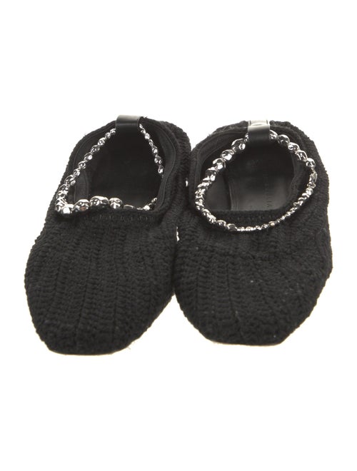 Studio Amelia Studded Accents Ballet Flats