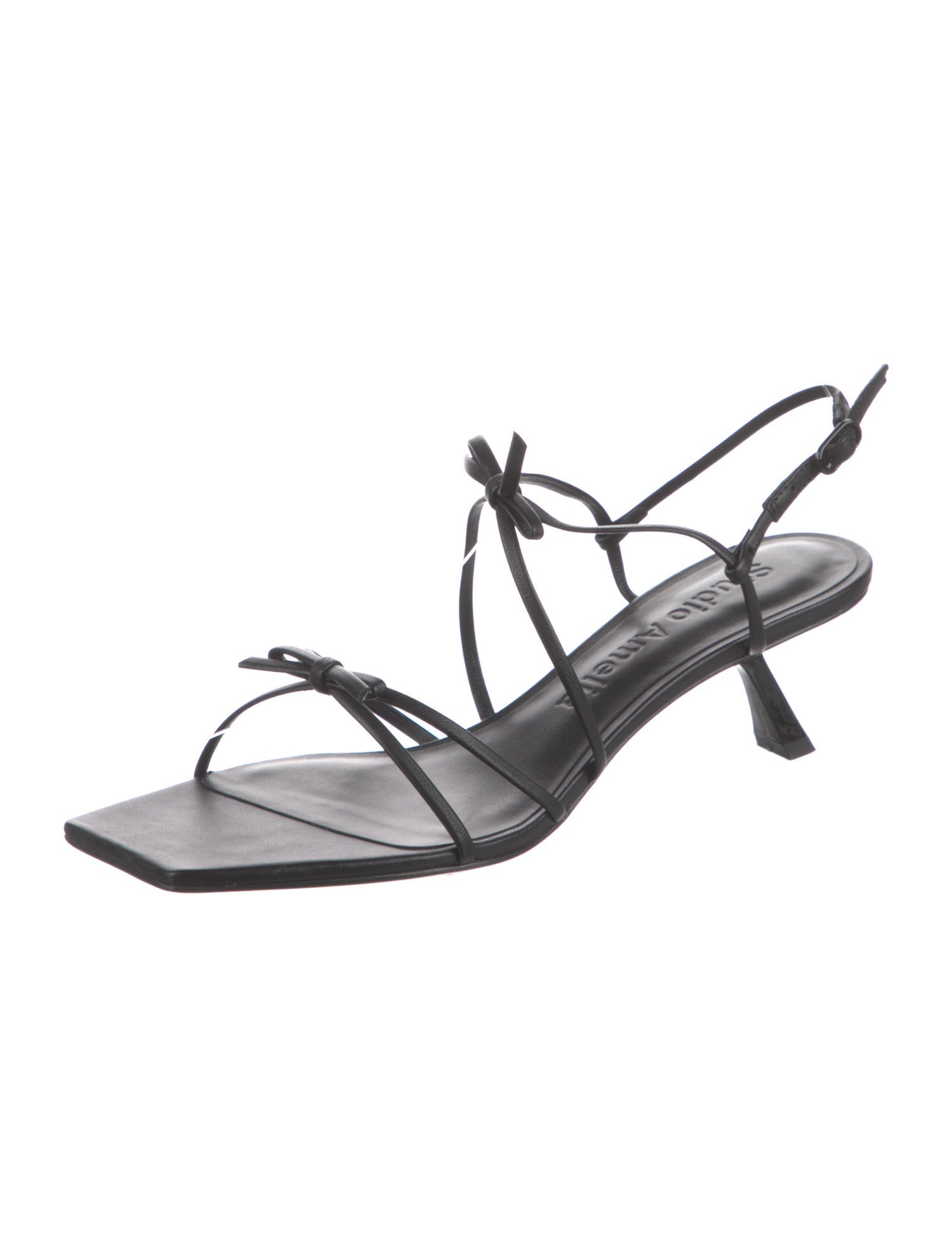 Studio Amelia Leather Slingback Sandals
