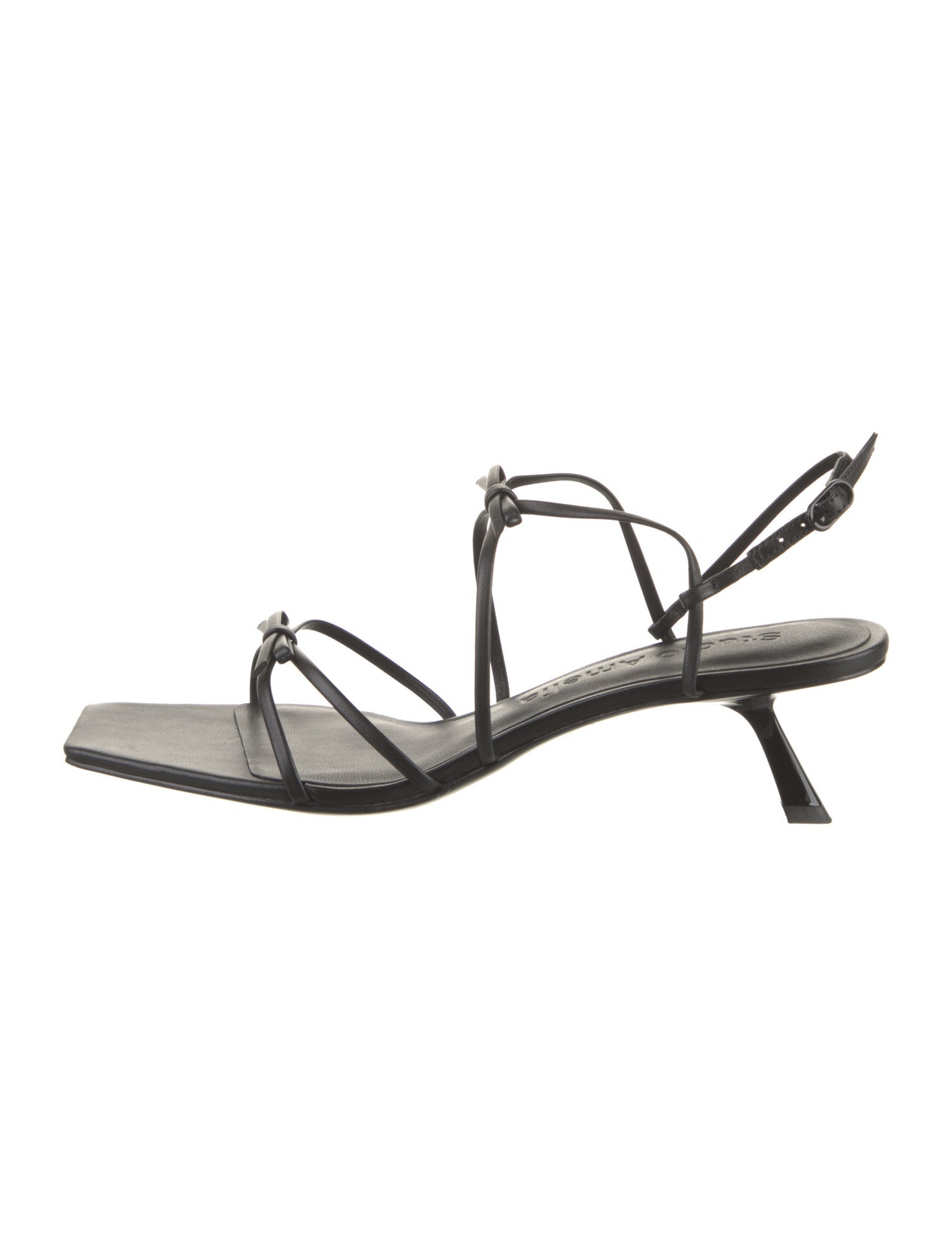 Studio Amelia Leather Slingback Sandals