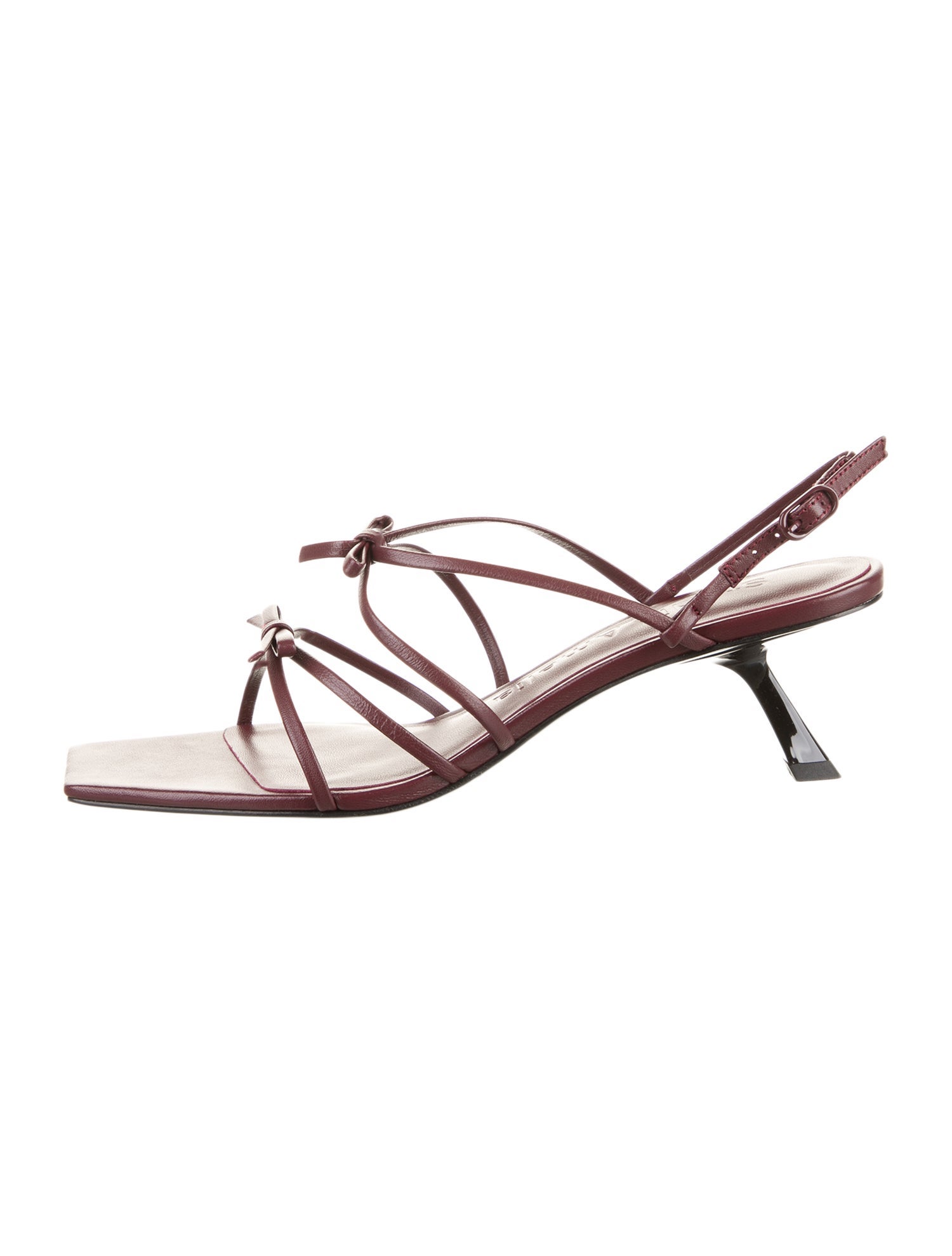 Studio Amelia Leather Slingback Sandals