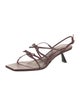 Studio Amelia Leather Slingback Sandals