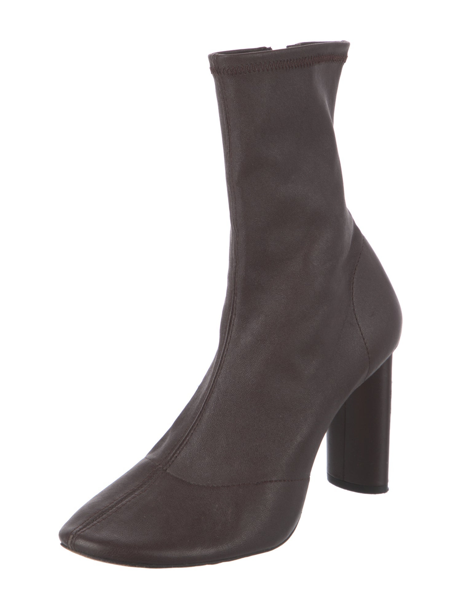 Studio Amelia Leather Sock Boots