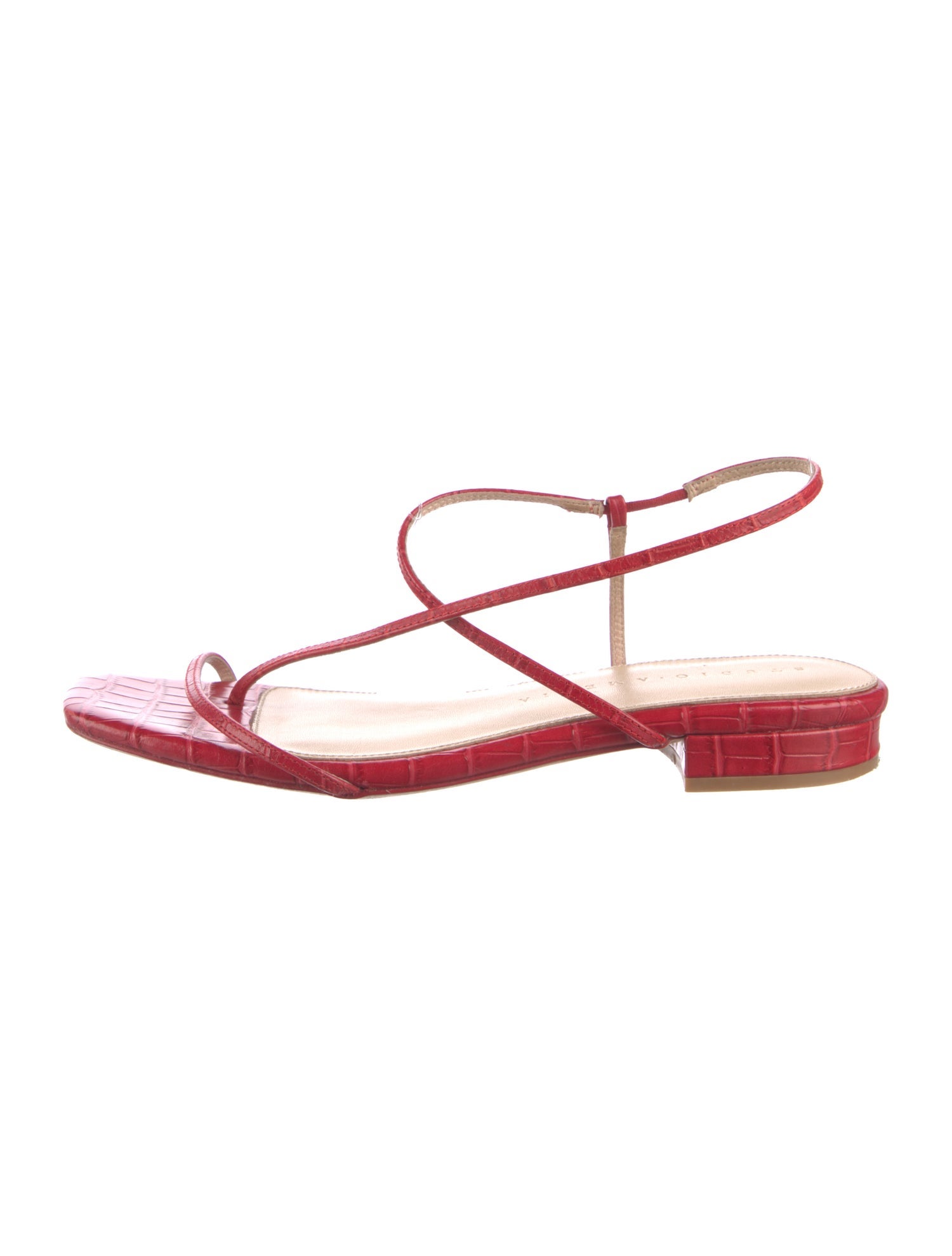 Studio Amelia Leather Slingback Sandals