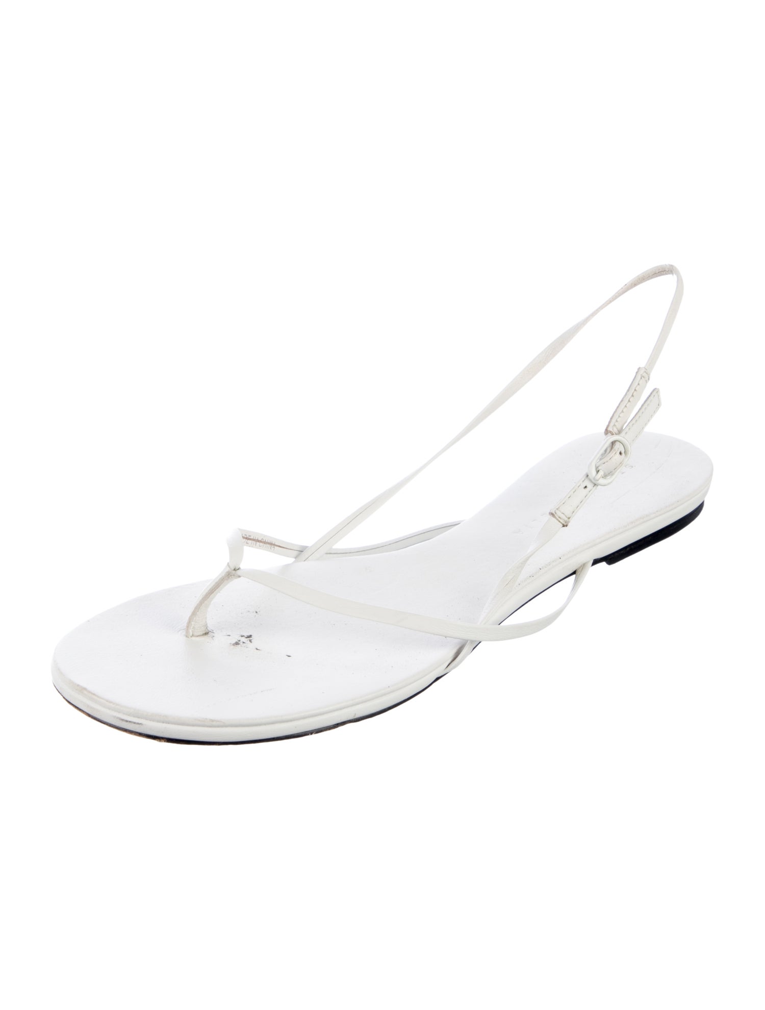 Studio Amelia Leather Slingback Sandals