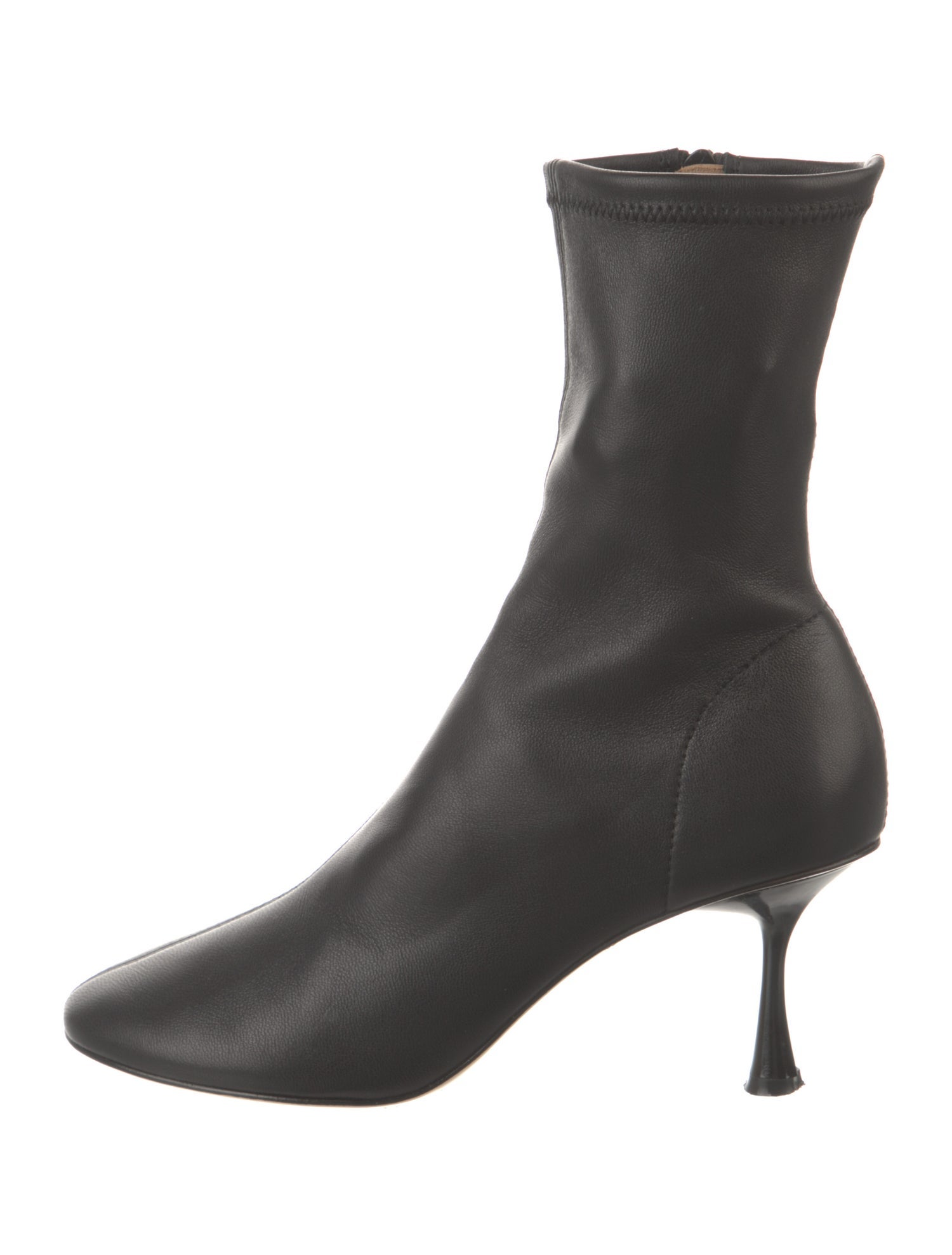 Studio Amelia Leather Sock Boots