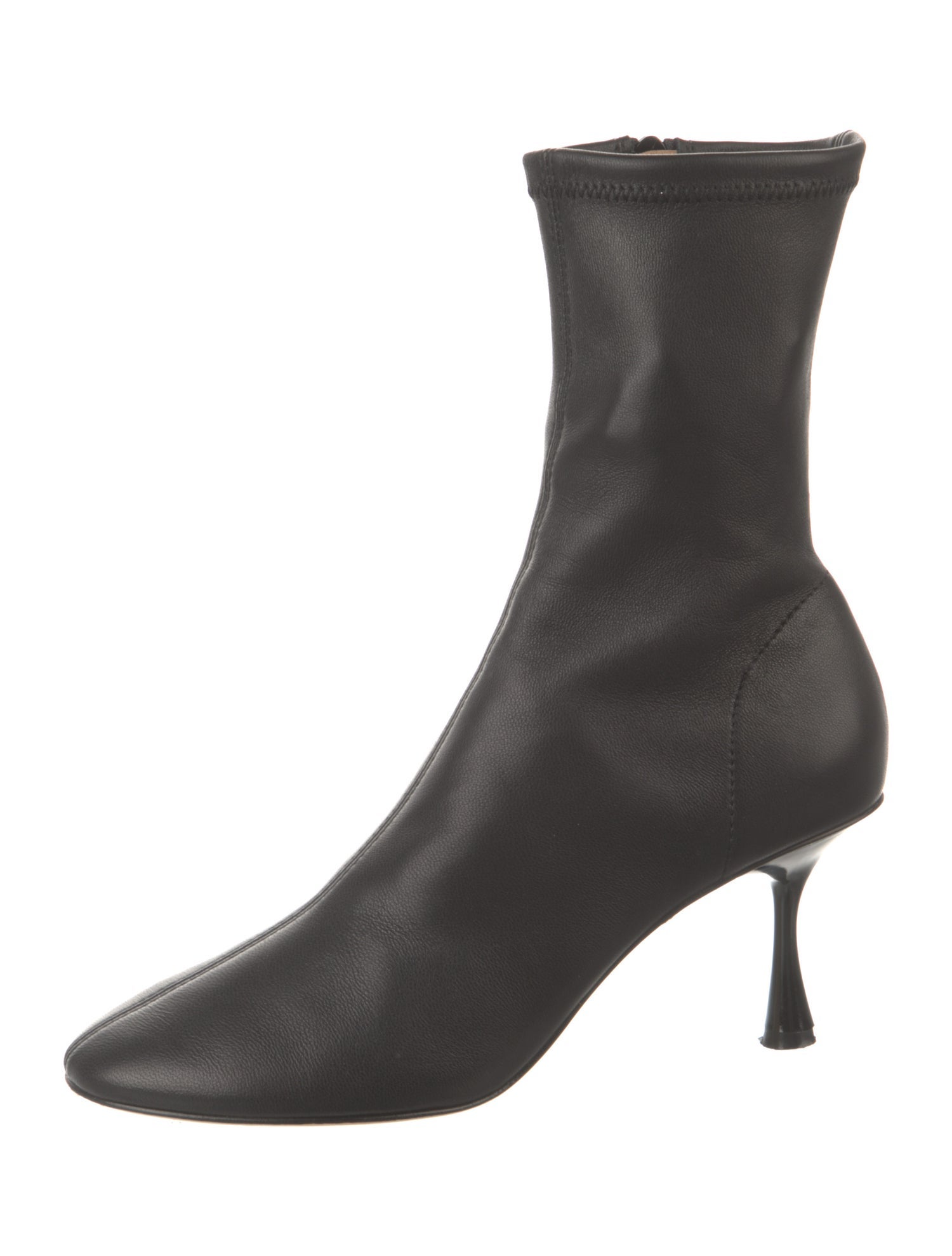 Studio Amelia Leather Sock Boots
