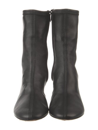 Studio Amelia Leather Sock Boots