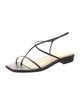 Studio Amelia Leather T-Strap Sandals