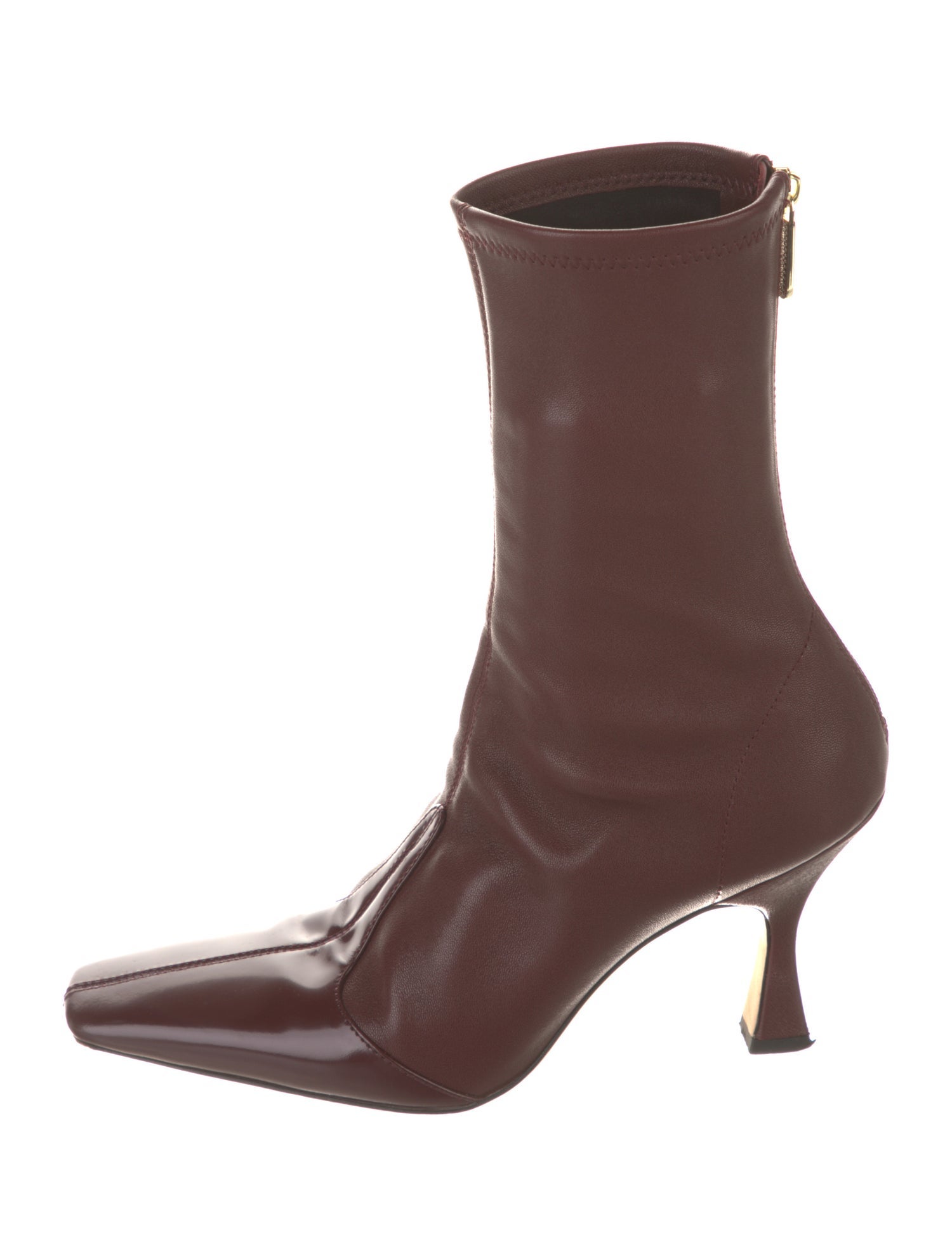 Studio Amelia Leather Sock Boots