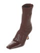 Studio Amelia Leather Sock Boots