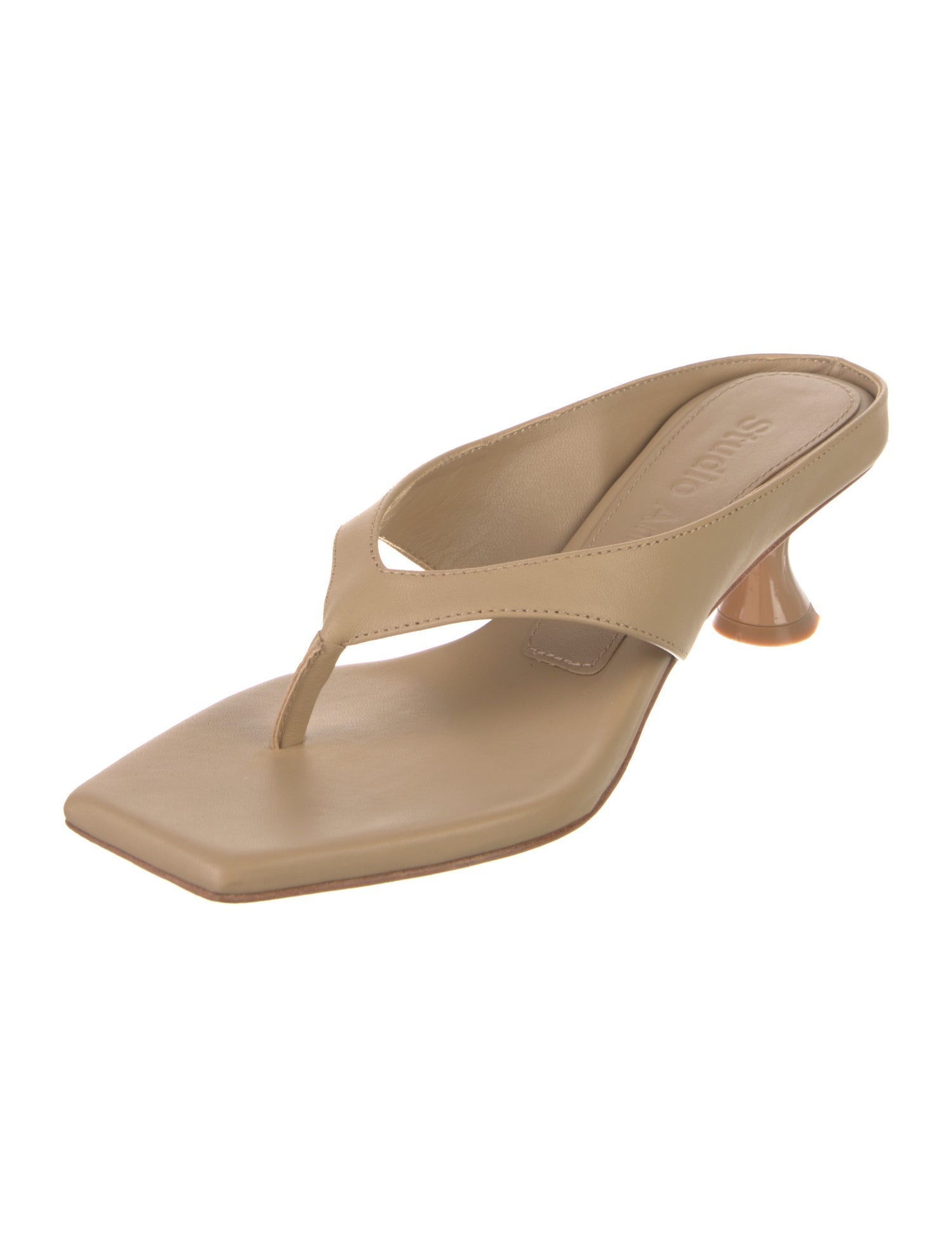 Studio Amelia Leather Slides