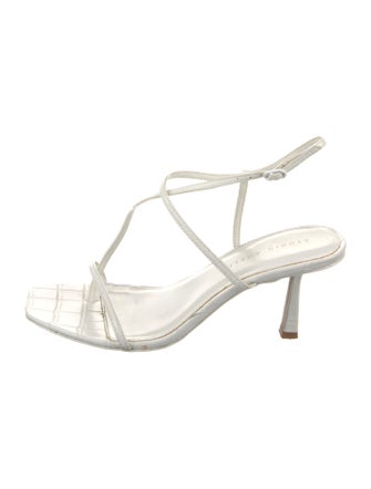 Studio Amelia Leather T-Strap Sandals
