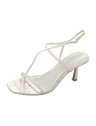 Studio Amelia Leather T-Strap Sandals