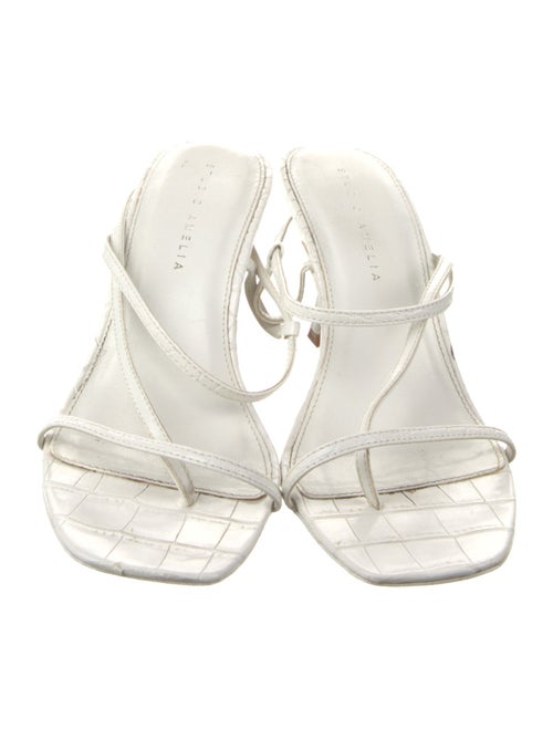 Studio Amelia Leather T-Strap Sandals