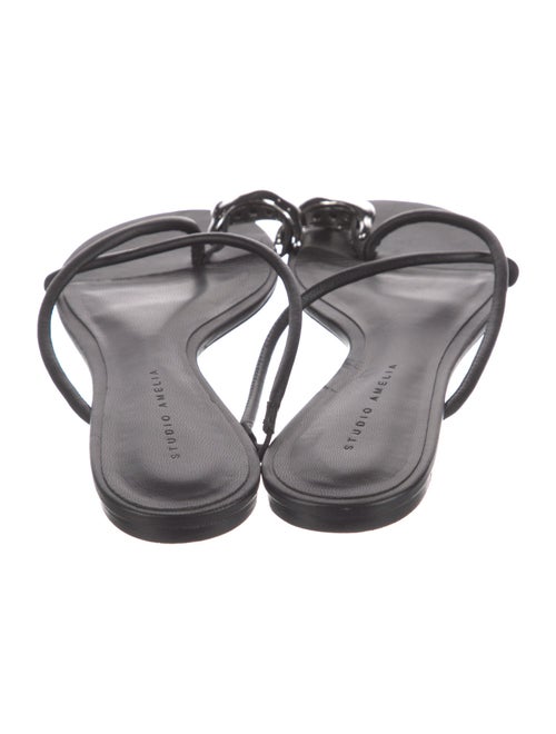 Studio Amelia Leather Slides