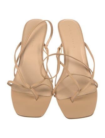 Studio Amelia Leather Slingback Sandals