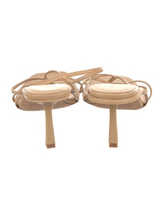 Studio Amelia Leather Slingback Sandals