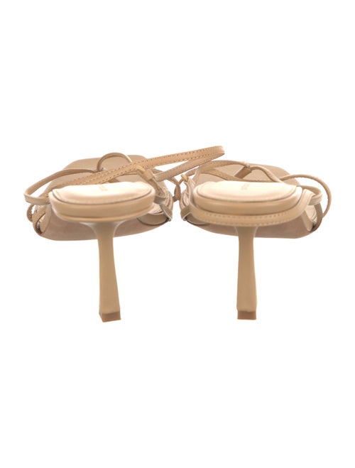 Studio Amelia Leather Slingback Sandals