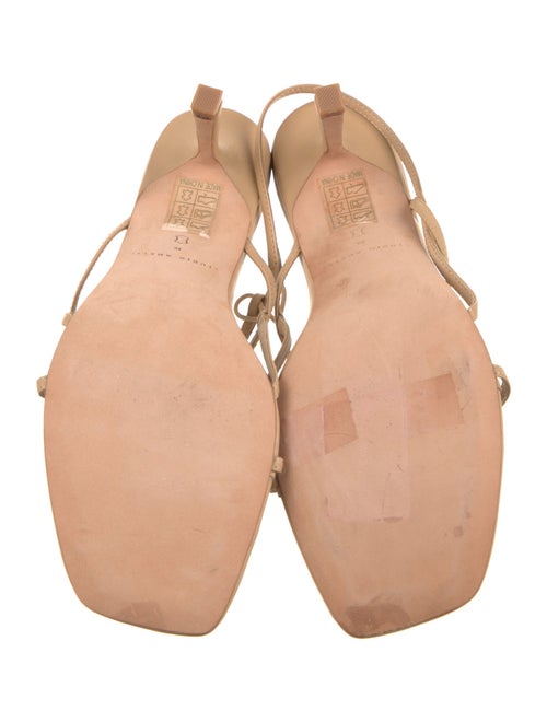 Studio Amelia Leather Slingback Sandals