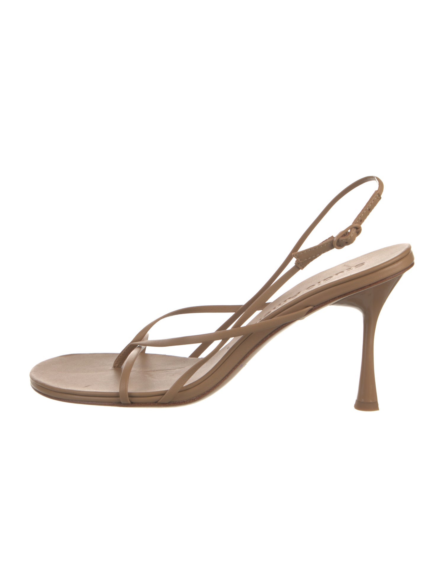 Studio Amelia Leather Slingback Sandals